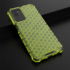 Coque Rebord Contour Silicone et Vitre Transparente Housse Etui 360 Degres AM1 pour Realme V11 5G Vert