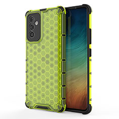 Coque Rebord Contour Silicone et Vitre Transparente Housse Etui 360 Degres AM1 pour Samsung Galaxy A82 5G Vert