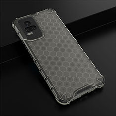 Coque Rebord Contour Silicone et Vitre Transparente Housse Etui 360 Degres AM1 pour Vivo Y73 (2021) Noir