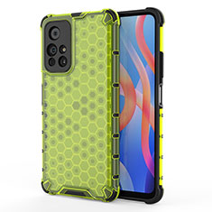 Coque Rebord Contour Silicone et Vitre Transparente Housse Etui 360 Degres AM1 pour Xiaomi Poco M4 Pro 5G Vert