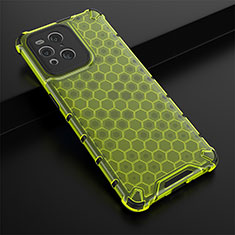 Coque Rebord Contour Silicone et Vitre Transparente Housse Etui 360 Degres AM2 pour Oppo Find X3 5G Vert