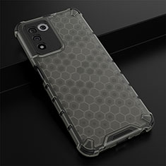 Coque Rebord Contour Silicone et Vitre Transparente Housse Etui 360 Degres AM2 pour Realme 9 SE 5G Noir