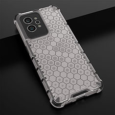 Coque Rebord Contour Silicone et Vitre Transparente Housse Etui 360 Degres AM2 pour Realme GT2 Pro 5G Blanc