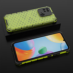 Coque Rebord Contour Silicone et Vitre Transparente Housse Etui 360 Degres AM2 pour Xiaomi Redmi 10C 4G Vert