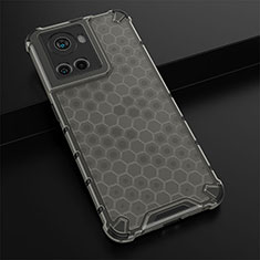 Coque Rebord Contour Silicone et Vitre Transparente Housse Etui 360 Degres AM3 pour OnePlus 10R 5G Noir