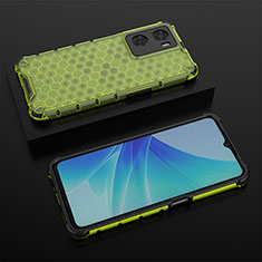 Coque Rebord Contour Silicone et Vitre Transparente Housse Etui 360 Degres AM3 pour OnePlus Nord N20 SE Vert