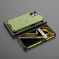 Coque Rebord Contour Silicone et Vitre Transparente Housse Etui 360 Degres AM3 pour Realme 10 5G Vert