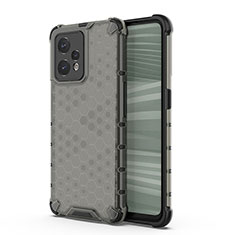 Coque Rebord Contour Silicone et Vitre Transparente Housse Etui 360 Degres AM3 pour Realme 9 4G Noir