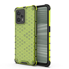 Coque Rebord Contour Silicone et Vitre Transparente Housse Etui 360 Degres AM3 pour Realme 9 Pro+ Plus 5G Vert