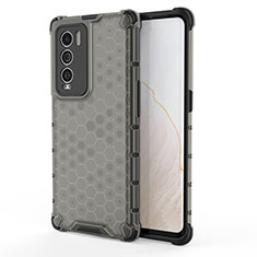 Coque Rebord Contour Silicone et Vitre Transparente Housse Etui 360 Degres AM3 pour Realme GT Master Explorer 5G Noir