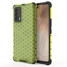 Coque Rebord Contour Silicone et Vitre Transparente Housse Etui 360 Degres AM3 pour Vivo iQOO Neo5 5G Vert