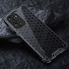 Coque Rebord Contour Silicone et Vitre Transparente Housse Etui 360 Degres AM3 pour Xiaomi Redmi K40 5G Noir