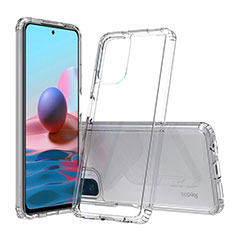 Coque Rebord Contour Silicone et Vitre Transparente Housse Etui 360 Degres ZJ5 pour Xiaomi Poco M5S Clair