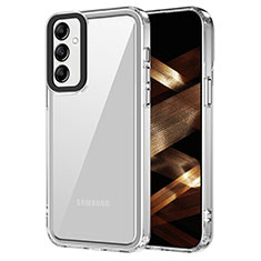 Coque Rebord Contour Silicone et Vitre Transparente Housse Etui AC1 pour Samsung Galaxy A14 5G Clair