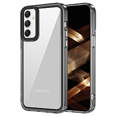 Coque Rebord Contour Silicone et Vitre Transparente Housse Etui AC1 pour Samsung Galaxy A34 5G Noir