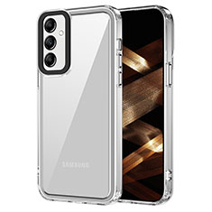 Coque Rebord Contour Silicone et Vitre Transparente Housse Etui AC1 pour Samsung Galaxy M44 5G Clair