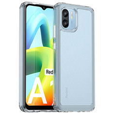 Coque Rebord Contour Silicone et Vitre Transparente Housse Etui J02S pour Xiaomi Poco C51 Clair