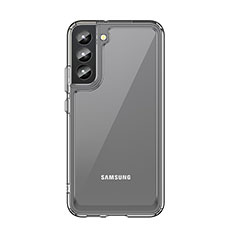 Coque Rebord Contour Silicone et Vitre Transparente Housse Etui M03 pour Samsung Galaxy S21 FE 5G Clair