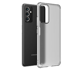 Coque Rebord Contour Silicone et Vitre Transparente Housse Etui pour Samsung Galaxy A24 4G Clair