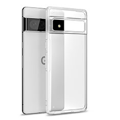 Coque Rebord Contour Silicone et Vitre Transparente Housse Etui WL1 pour Google Pixel 7 Pro 5G Clair