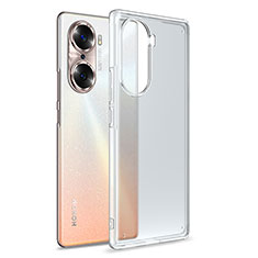 Coque Rebord Contour Silicone et Vitre Transparente Housse Etui WL1 pour Huawei Honor 60 Pro 5G Clair