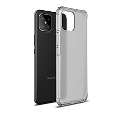 Coque Rebord Contour Silicone et Vitre Transparente Housse Etui WL1 pour Huawei Nova 8 SE 4G Clair