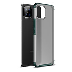 Coque Rebord Contour Silicone et Vitre Transparente Housse Etui WL1 pour Huawei Nova 8 SE 4G Vert