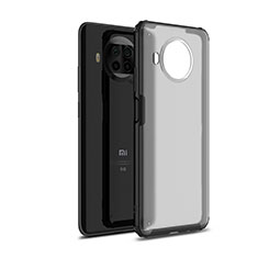 Coque Rebord Contour Silicone et Vitre Transparente Housse Etui WL1 pour Xiaomi Mi 10i 5G Noir