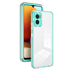 Coque Rebord Contour Silicone et Vitre Transparente Miroir Housse Etui H01P pour Motorola Moto E22i Vert