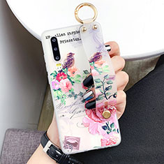 Coque Silicone Fleurs Souple Couleur Unie Etui Housse S05 pour Huawei P30 Mixte