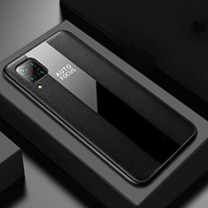 Coque Silicone Gel Motif Cuir Housse Etui H02 pour Huawei Nova 7i Noir
