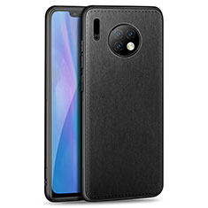 Coque Silicone Gel Motif Cuir Housse Etui H03 pour Huawei Mate 30 Pro 5G Noir