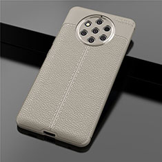 Coque Silicone Gel Motif Cuir Housse Etui pour Nokia 9 PureView Or