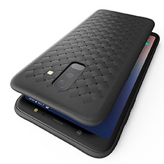 Coque Silicone Gel Serge B02 pour Samsung Galaxy A6 Plus (2018) Noir
