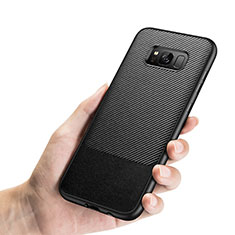 Coque Silicone Gel Serge B03 pour Samsung Galaxy S8 Noir