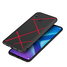 Coque Silicone Gel Serge pour Huawei Honor V10 Lite Rouge