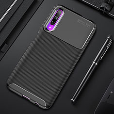Coque Silicone Gel Serge pour Huawei P Smart Pro (2019) Noir