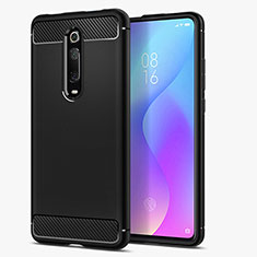 Coque Silicone Gel Serge pour Xiaomi Mi 9T Pro Noir