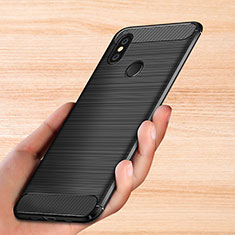 Coque Silicone Gel Serge pour Xiaomi Mi Mix 3 Noir