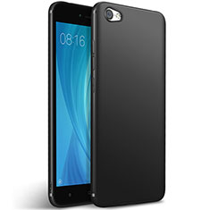 Coque Silicone Gel Souple Couleur Unie pour Xiaomi Redmi Note 5A Standard Edition Noir