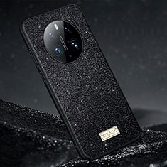 Coque Silicone Housse Etui Gel Bling-Bling LD1 pour Huawei Mate 50 Pro Noir