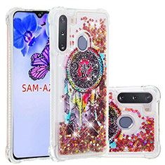 Coque Silicone Housse Etui Gel Bling-Bling S03 pour Samsung Galaxy A21 European Mixte