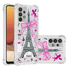 Coque Silicone Housse Etui Gel Bling-Bling S03 pour Samsung Galaxy A32 4G Mixte