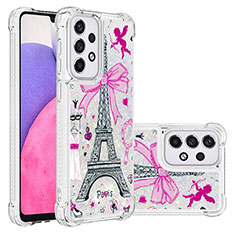 Coque Silicone Housse Etui Gel Bling-Bling S03 pour Samsung Galaxy A33 5G Mixte