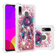 Coque Silicone Housse Etui Gel Bling-Bling S03 pour Samsung Galaxy M10S Mixte