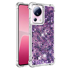 Coque Silicone Housse Etui Gel Bling-Bling S03 pour Xiaomi Civi 2 5G Violet