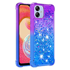 Coque Silicone Housse Etui Gel Bling-Bling YB2 pour Samsung Galaxy A04E Violet