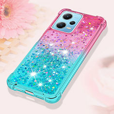 Coque Silicone Housse Etui Gel Bling-Bling YB2 pour Xiaomi Redmi Note 12 5G Rose