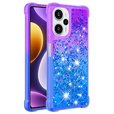 Coque Silicone Housse Etui Gel Bling-Bling YB2 pour Xiaomi Redmi Note 12 Turbo 5G Violet