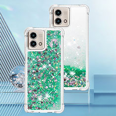 Coque Silicone Housse Etui Gel Bling-Bling YB3 pour Motorola Moto G Stylus (2023) 4G Vert